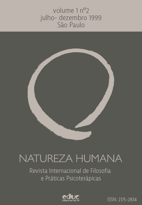 					Visualizar v. 1 n. 2 (1999): Natureza Humana
				