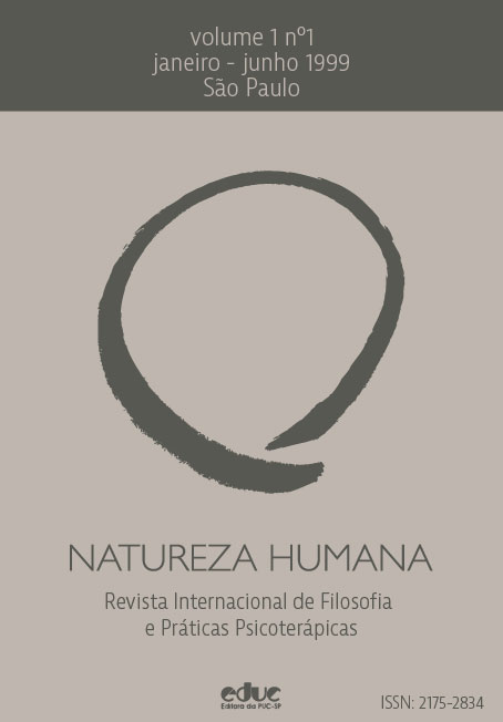 					Visualizar v. 1 n. 1 (1999): Natureza Humana
				